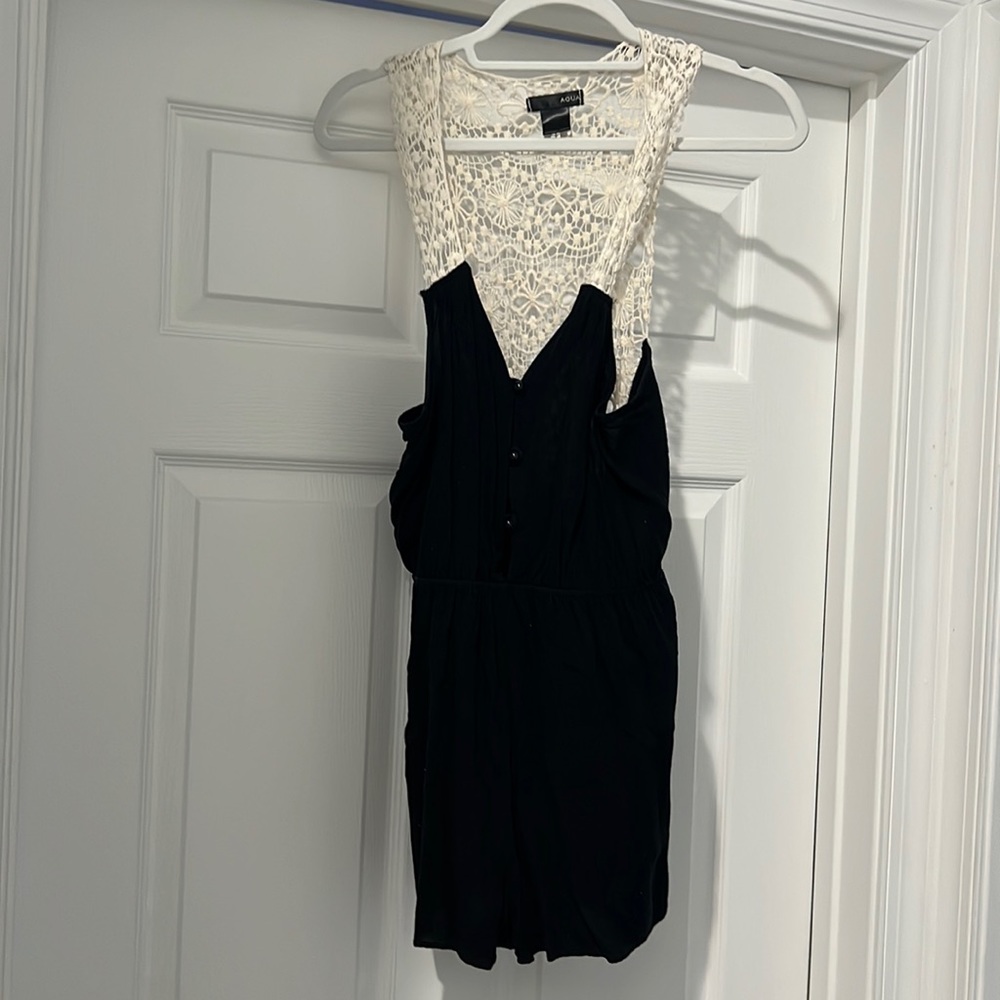 Aqua romper small - super cute